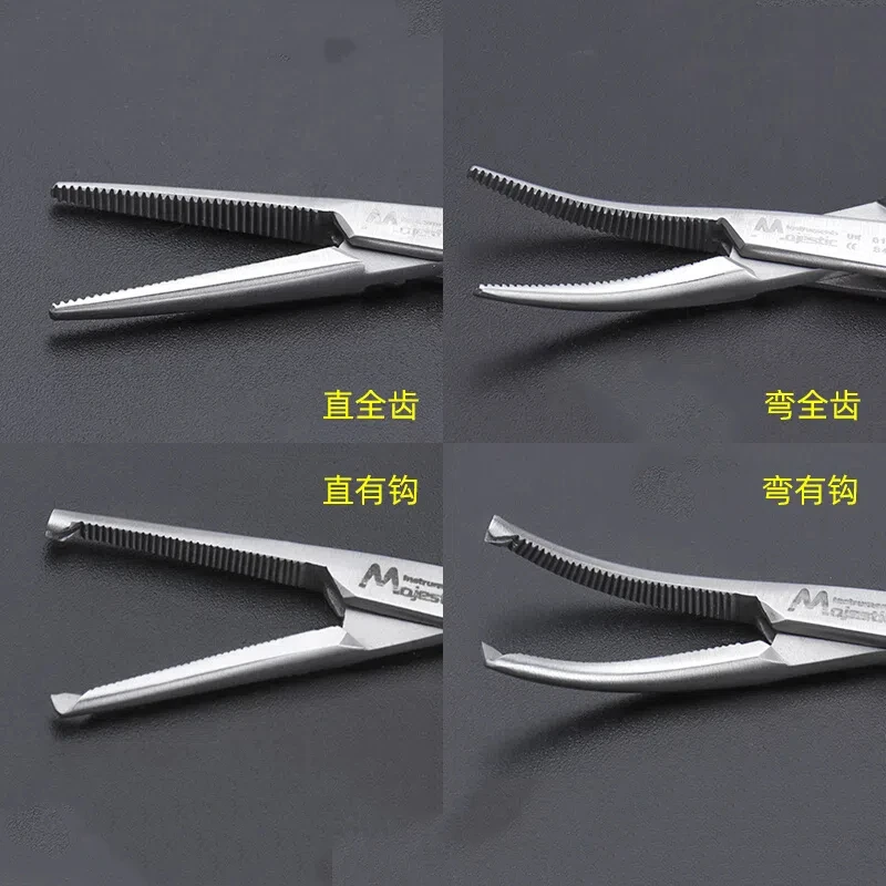 1pc Medical Hemostasis Forceps Stainless Steel Surgical Operating Room Equipment Dental Implant Extraction Tools Mosquito Elbow