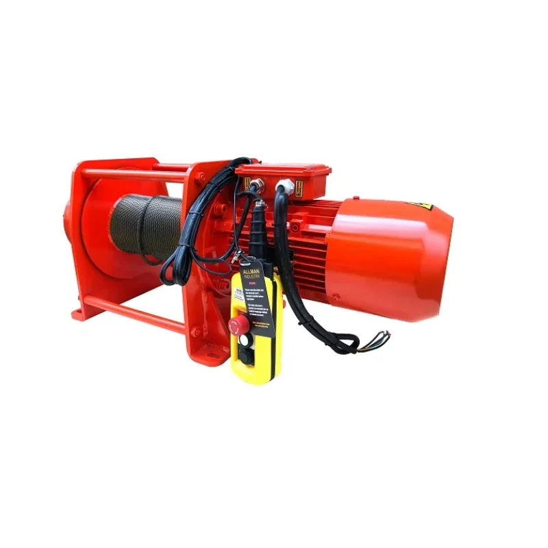 Wireless Remote Control Electric Hoist Winch With Fast Speed