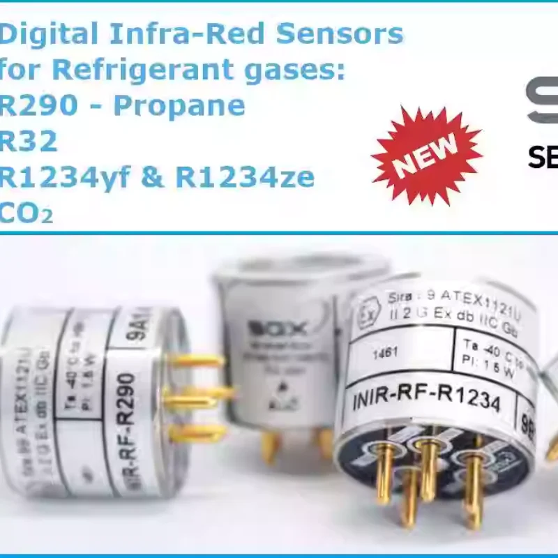 SGX infrared sensor propane sensor methane propane low power consumption R290 R32 R1234 R1234