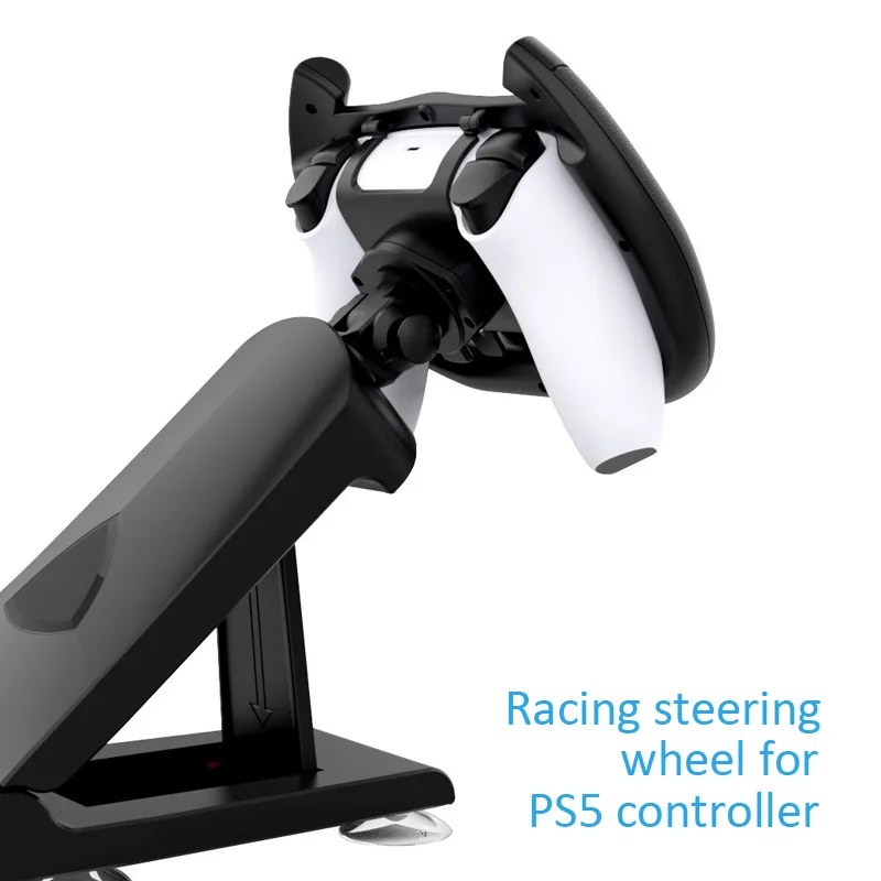 Racing Steering Wheel Parts Components Controller Attachment, 4 Ventosas para PS5, Jogo de corrida, Play Station 5 Acessórios