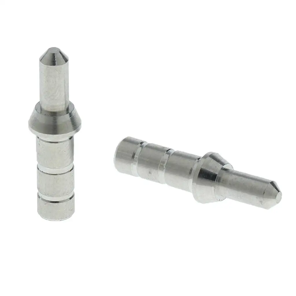 

Archery Accessories Pin Nock Adapter Alloy Arrow Nocks Arrowheads for ID 6.2mm Shaft Target Shooting