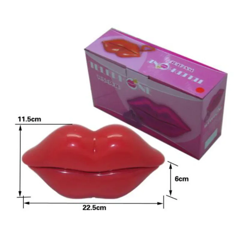 Cute Red Mouth Shaped Unique Lipstick Lips Design Corded Land Line Valentine Telephone Home Table Desk Phone Random Color