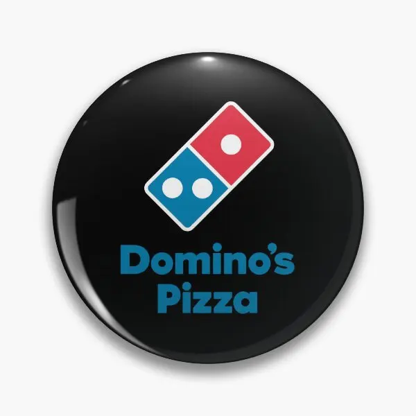 Dominos Pizza Soft Button Pin Hat Funny Cute Badge Lover Clothes Lapel Pin Brooch Creative Collar Fashion Women Decor Metal