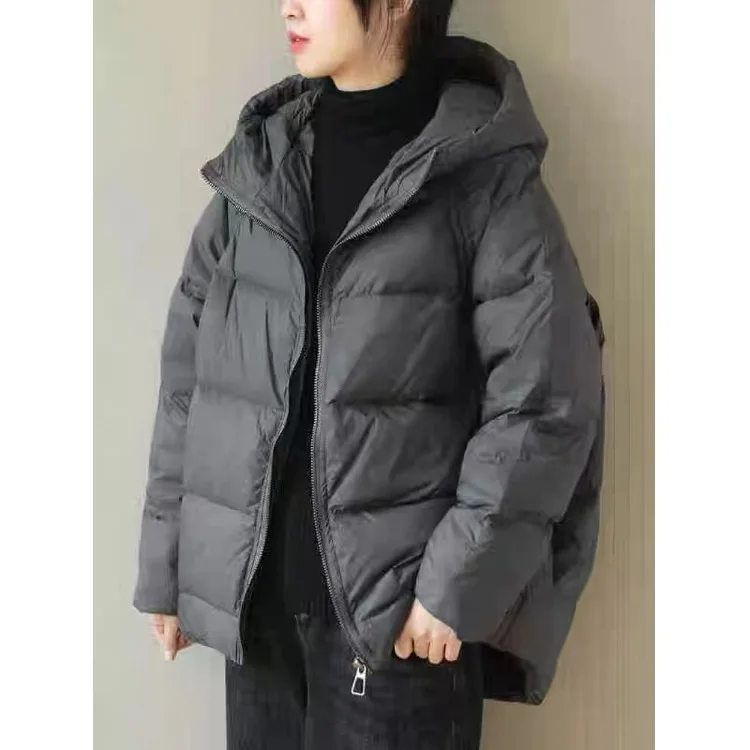 

Женская укороченная утепленная хлопковая куртка: модный дизайн, универсальная верхняя одежда для города, маленький размер