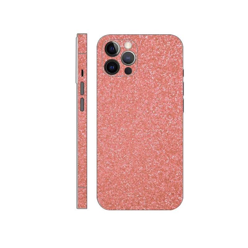 Bling Glitter Back Film For iPhone15 14 Pro Max 13 12 Mini Full Cover Camera Lens Sticker Phone Protector For iPhone 14ProMax