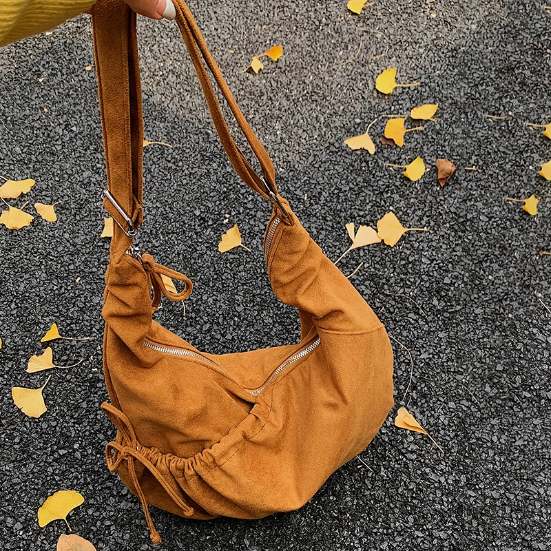 Vintage Style Suede… - image