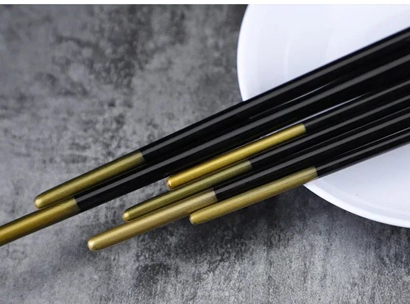 two-tone Nylon hair oil painting brush Line drawing pen 6 Pcs watercolor gouache Steel Pipe long Wooden rod Pen set art supplies