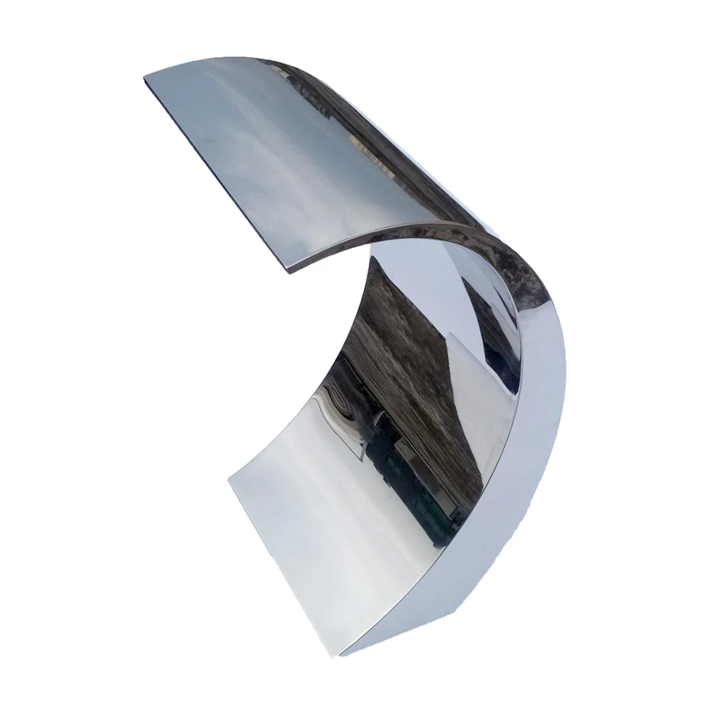 Faux Waterfall Stainless Steel Wall Water Cascade Outdoor Swimming Pool Cascade Waterfallpromote sales