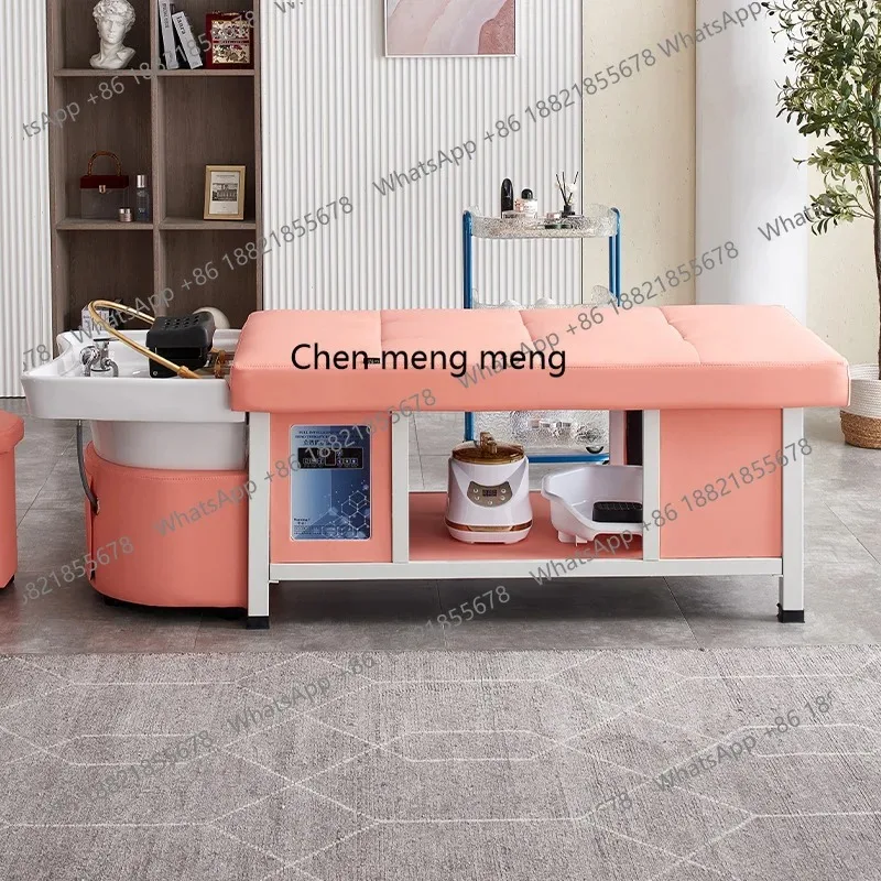A17 Massage head treatment bed, special hair salon for barber shop, beauty salon, constant temperature water circulation fumigat