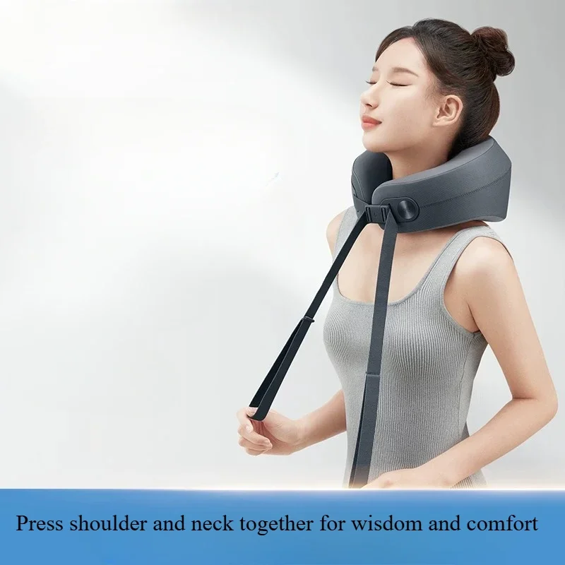 

yyhc Cervical spine massager Shoulder and neck massage instrument electric kneading neck home massage hot compress