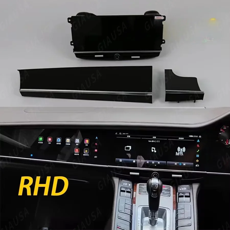 Carplay For Porsche Panamera 970 2010-2016 Interactive Dual Screen 12.3 Inch + 11.4 Inch Android Multimedia Video Player LHD RHD