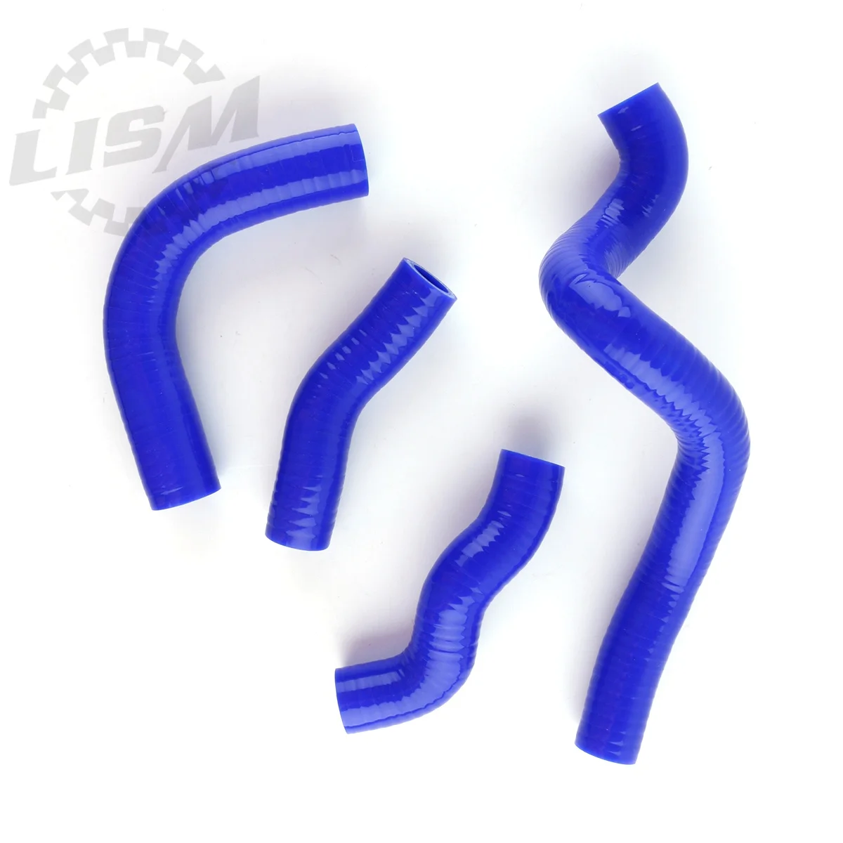 4PCS For 1993-1996 Kawasaki KLX650 KLX 650 1994 1995 3-ply Silicone Coolant Radiator Hose Kit Pipe Replacement Auto Parts