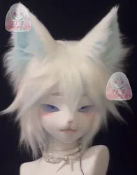 Yis cosplay Custom Furry head Kigurumi Head Cosplay Kemono Fursuit cuffie fatte a mano bestia Fursuit personalizzato Kemono Head