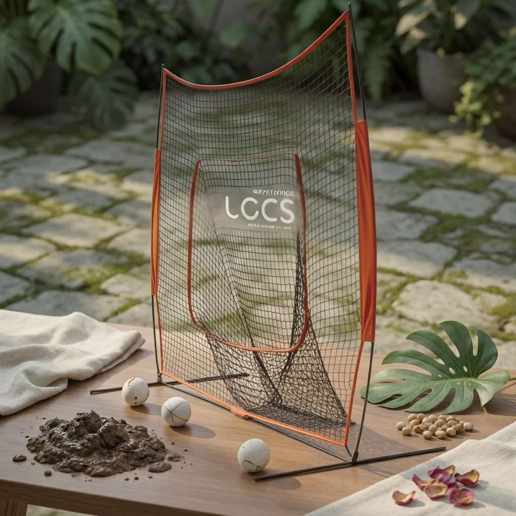 

Baseball Practice Net Easy Setup Rebound Training Screen Pitching Target 7x7 for Backyard Outdoor Use