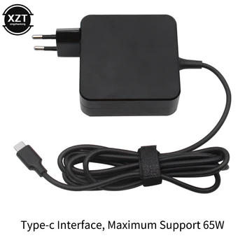 מטען מהיר USB Type C PD בעוצמה של 65W 45W 20V 3.25A לטלפונים ניידים ומחשבים ניידים עבור MacBook ASUS ZenBook Lenovo Dell Xiaomi Air HP Sony
