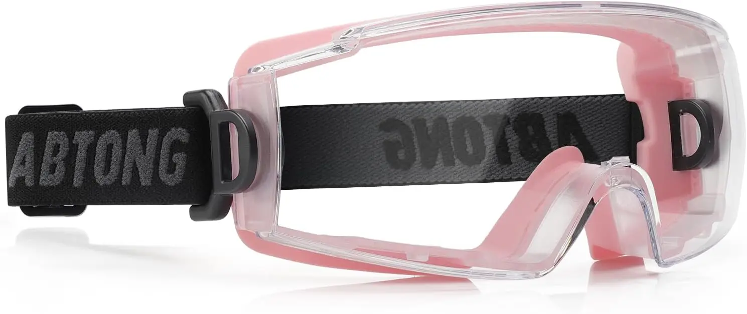 

Anti-Fog Safety Goggles Over Glasses for Lab Work and Industrial Use with Adjustable Strap