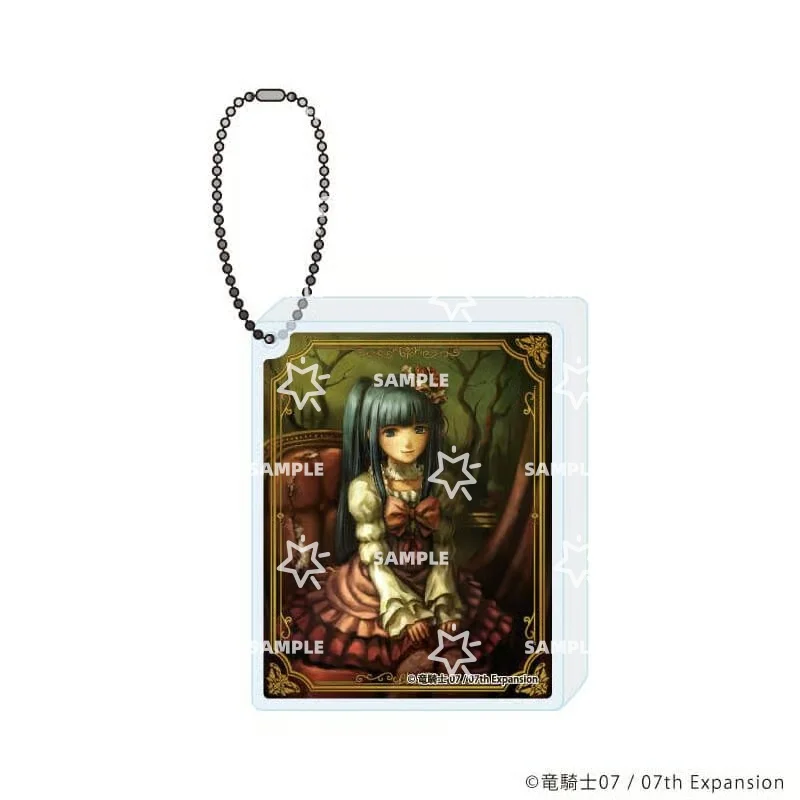 Anime Umineko When They Cry Surrounding Beatrice Ushiromiya Eva Acrylic Keychain HD Schoolbag Pendant Collecting Toy For Gift view 4