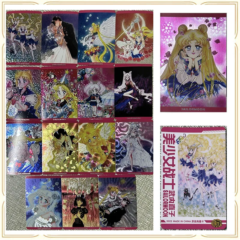 

Anime Goddess Story DIY ACG Sexy Card Tsukino Usagi Mizuno Ami Collectible Card Toys for boys Christmas birthday present