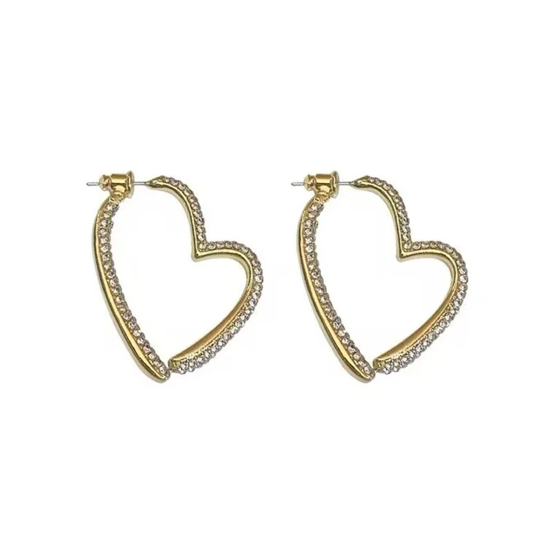 

Серебряные серьги-иглы для WomenS925High-End Утонченные серьги в форме сердца Модные серьги