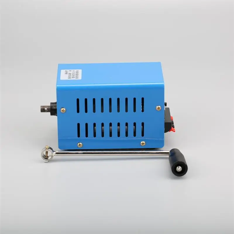 Manual generator Outdoor emergency portable DC generator USB mobile phone computer battery charging physical experiment