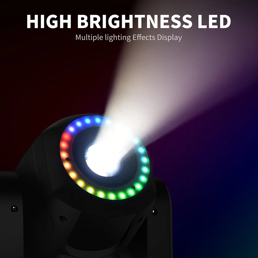 150W LED Moving Head Lys til Fest og Scene - alternate angle