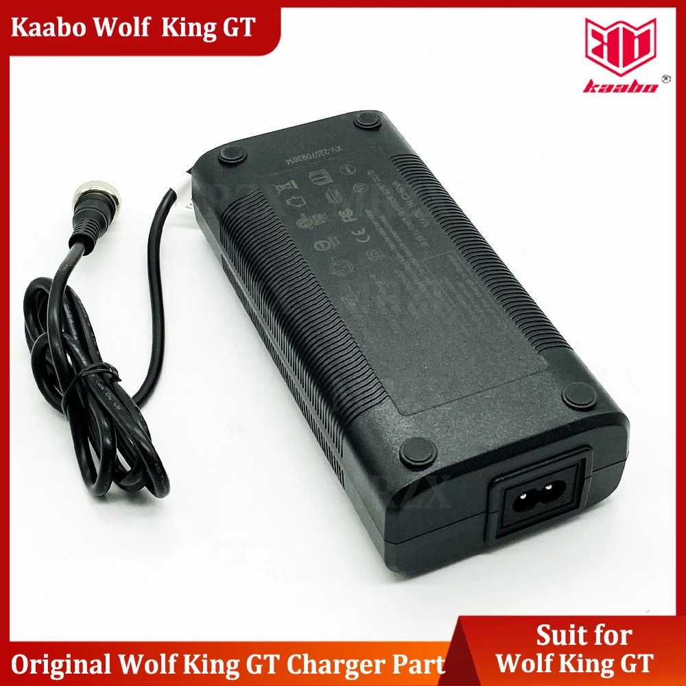 Original Kaabo 84V 1.5A Charger Spare Part Suit for 72V Kaabo Wolf King GT Electric Scooter Official Kaabo King GT Accessories