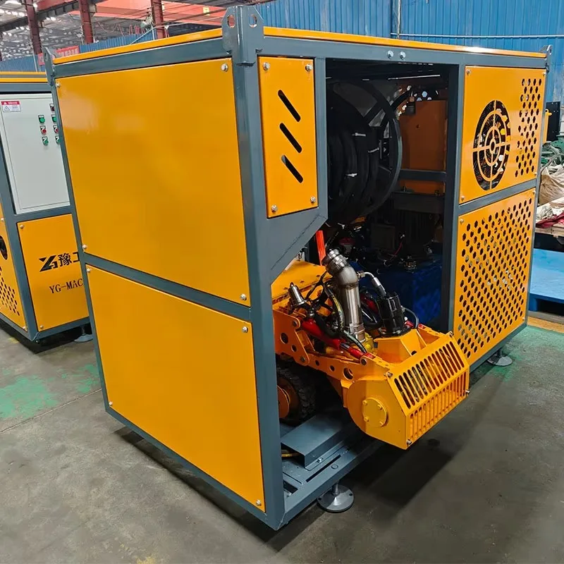 Remote Control Crawler Dredging Robot with Motor for High Production Capacity Underwater Sludge Cleaning