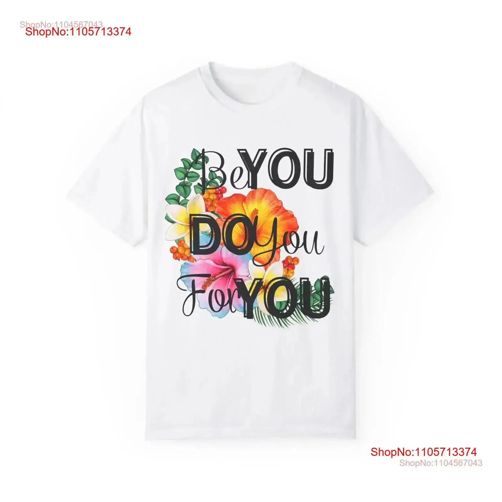 Be You Do For T Shirt Flower shirts nature pattern girls' dancing foresT Garment Dyed vintage Washed fashion homme Comfortable