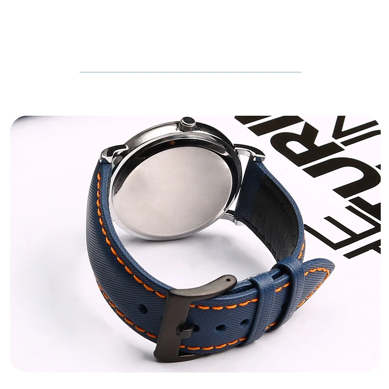 حزام ساعة من جلد النايلون من ألياف الرجال ، سوار من القماش ، سوار لعلامة هوير F1 ، سيارة سباق ، غوص ، ميدو ، 20 حزام ، 22
