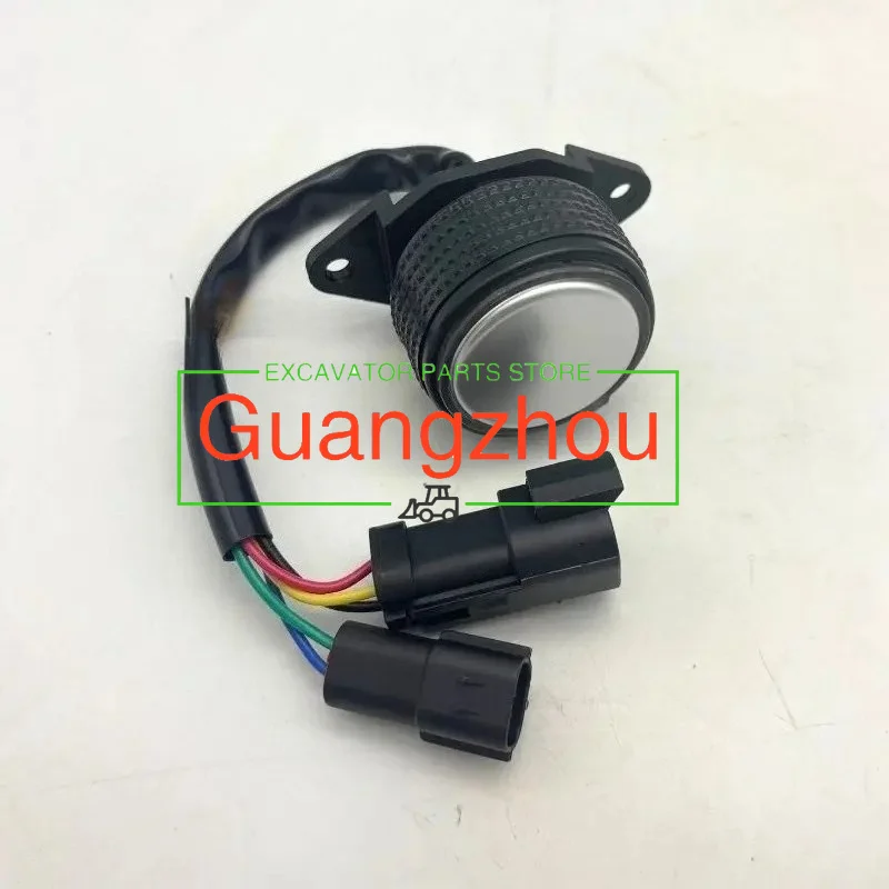 21Q4-20812 Throttle Knob Switch R210-9 R220-9 R225-9 for Parts Excavator Accessories