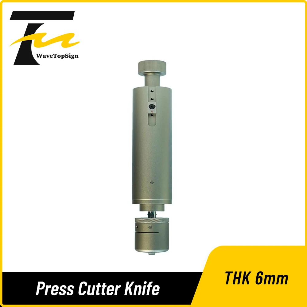 Press Cutter Knife Cutter Thickness 6mm Vibrating Knife Head for Soft Glass Car Sticker PP Paper Blanket and Paper Jam