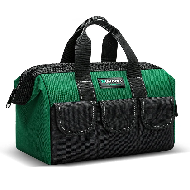 Nouveau sac à outils carré avec 30% plus de capacité, étanche, multi-poches, organisateur d'outils, pochette à outils pour seau d'outils d'électricien