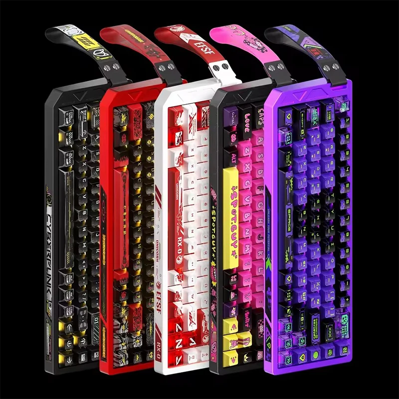 PIIFOX Walker68 Keyboard Mekanis Berkabel Sakelar Magnetik Aluminium 0,125MS 0,01RT 8000Hz Keyboard Game E-sport PC Kustom