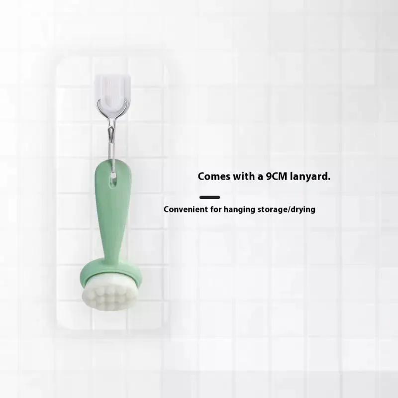 منظف المسام فرشاة غسل الوجه للتنظيف العميق للعناية بالوجه، فرشاة مقشر الوجه الرؤوس السوداء لينة فرشاة تنظيف الوجه #2