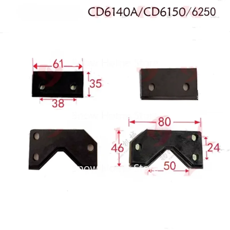 

Скребок для станка Dalian CD6140A/CD6150/CDE6140, направляющая скоба, пылезащитная доска, аксессуары для токарного станка с ЧПУ