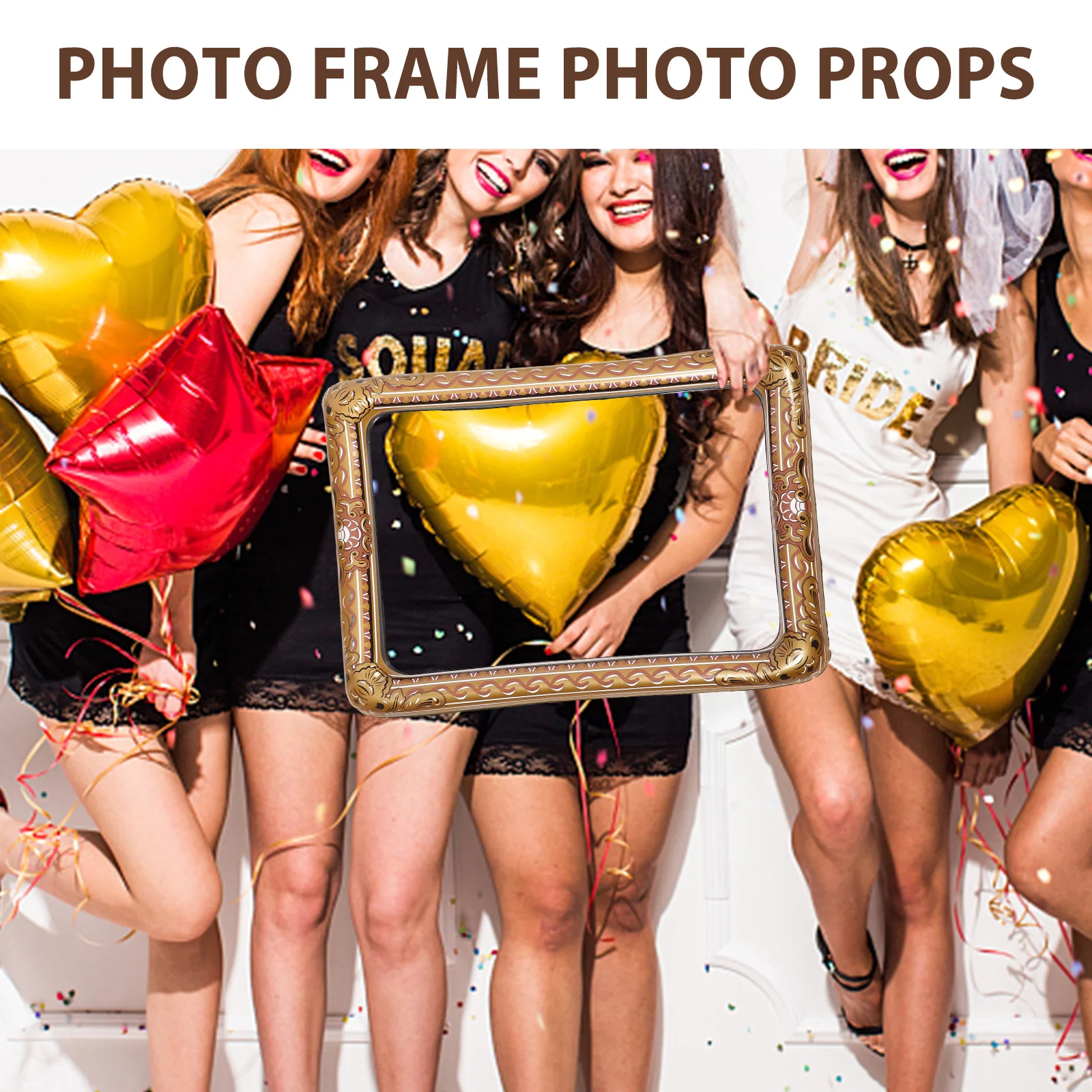 

Graduation Selfie Photo Inflatable Frame Picture Frames Decorate Party Favors Bride