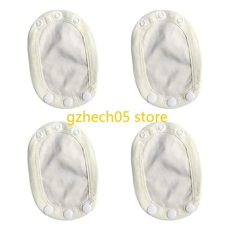 D55E حزمة مكونة من 4 قطع لوحة تمديد حفاضات قابلة لإعادة الاستخدام تتميز بسهولة التركيب مشبك بلاستيكي آمن وملاءمة تصميم من #4