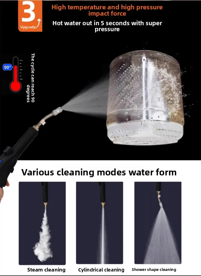 110 V/220 V 3500 W/1700 W Pulitore A Vapore Ad Alta Temperatura E Ad Alta Pressione Aria Condizionata Cucina Lampblack macchina Commerciale