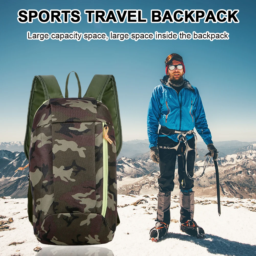 Outdoor Sports Trekking Backpack Waterproof Camping Hiking Knapsack Bags Lightweight Running Cycling Rucksack for Men Women