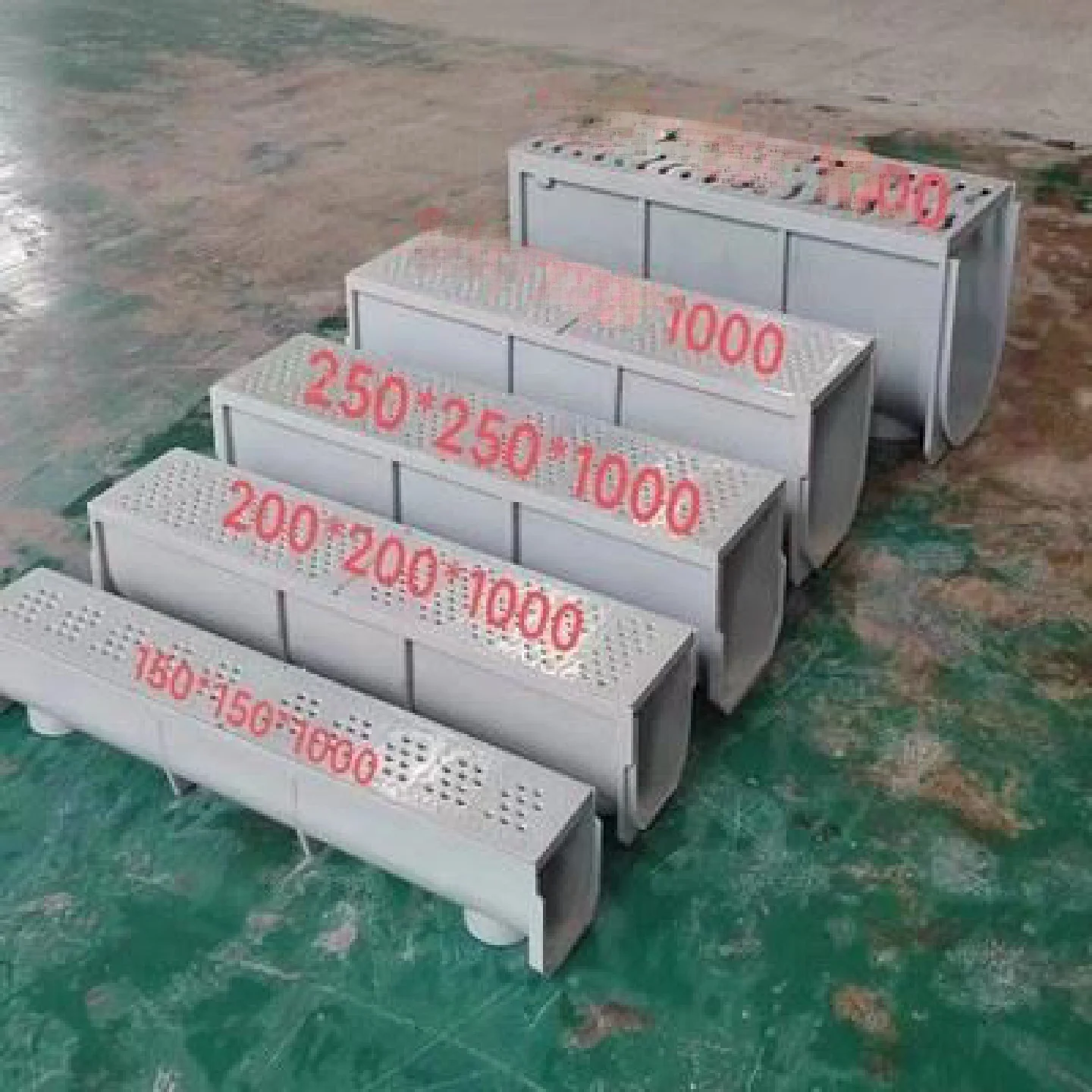 Glass Fiber Reinforced Plastic U-Shaped Drainage Ditch Composite Resin Irrigation Furrow Drain  Gutter for Farm Field