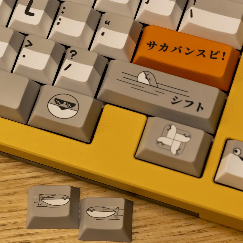 Tartaruga keycap tema 142 teclas cereja perfil sublimação de tinta pbt conjuntos completos com entrada iso 2.25u 2.75u 3u 6.25u 7u barra de espaço