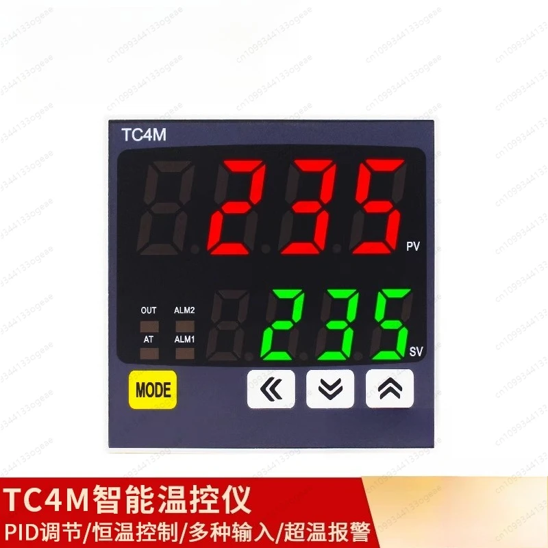TC4M PID Temperature Controller, Multi-Input Signal Digital Display Smart Thermostat