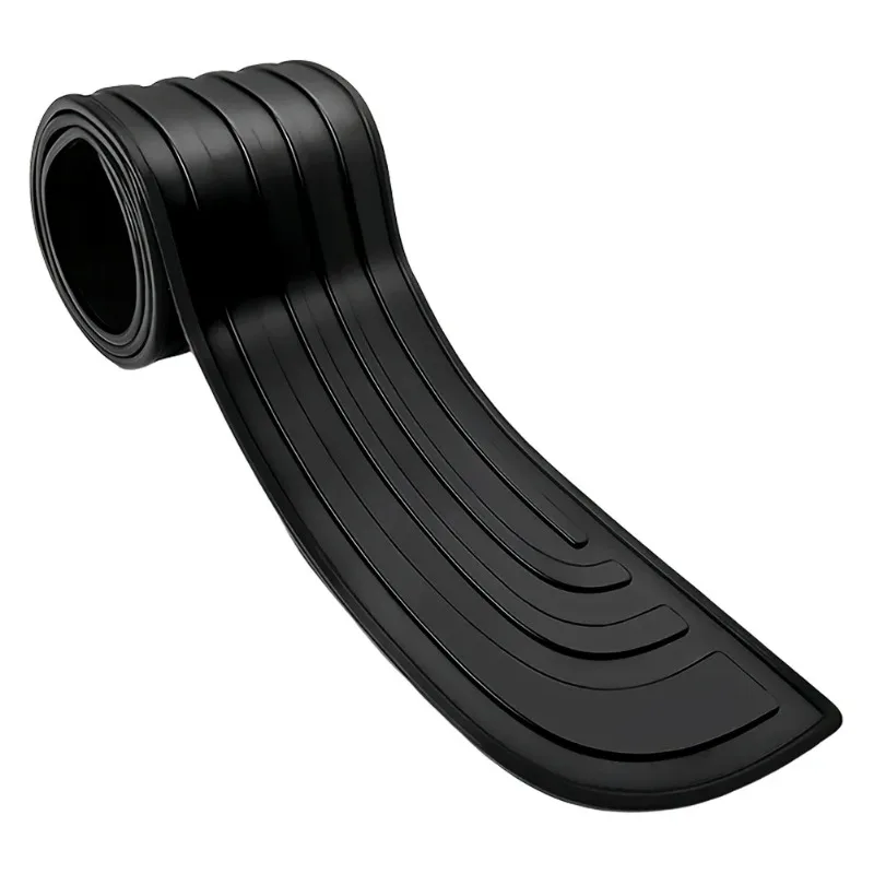 GM Trunk Sill Plate Protector Scratch Resistant Rear Bumper Guard Rubber Trim Pad Car Styling 1PC