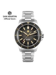 San Martin 2025 New Upgraded Version 40mm Dive Watch Men Original Design NH35 Automatic Mechanical Waterproof 200m SN0118