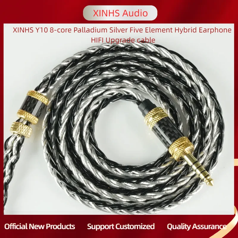xinhs-y10-8-nucleos-palladium-silver-cinco-elementos-auriculares-hibridos-cable-de-actualizacion-hifi-078-2-pines-ie900-mmcx-25-35-44mm-iem