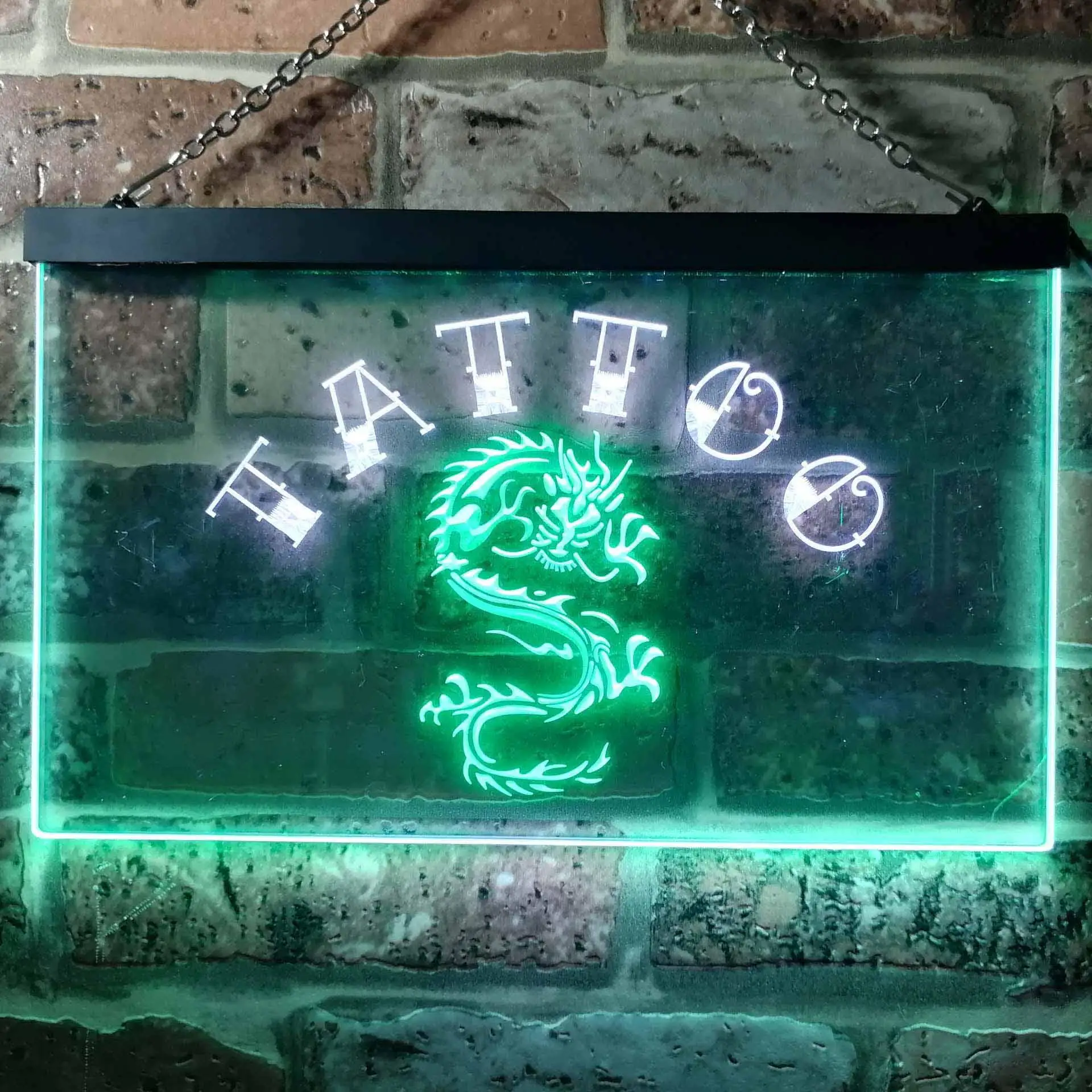 

Двухцветная светодиодная неоновая вывеска Tattoo Dragon st6-i0700