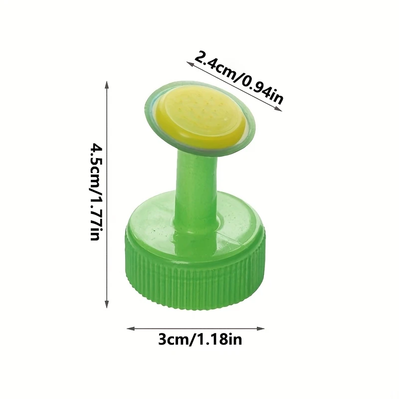 3pcs Garden Plant Watering Sprinkler Flower Watering Bottle Cap Nozzle Irrigation Head Sprayer For Indoor Outdoor Potted Plant