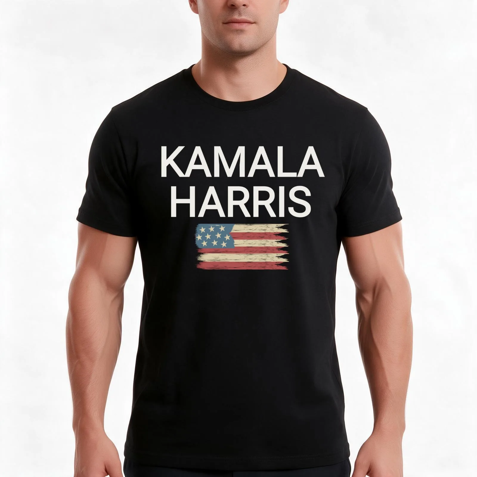 KAMALA HARRIS Kamala Harris for President 2024 T-Shirt, Summer Casual Cotton Tee, Oversized Streetwear Tops, Unisex Men Women