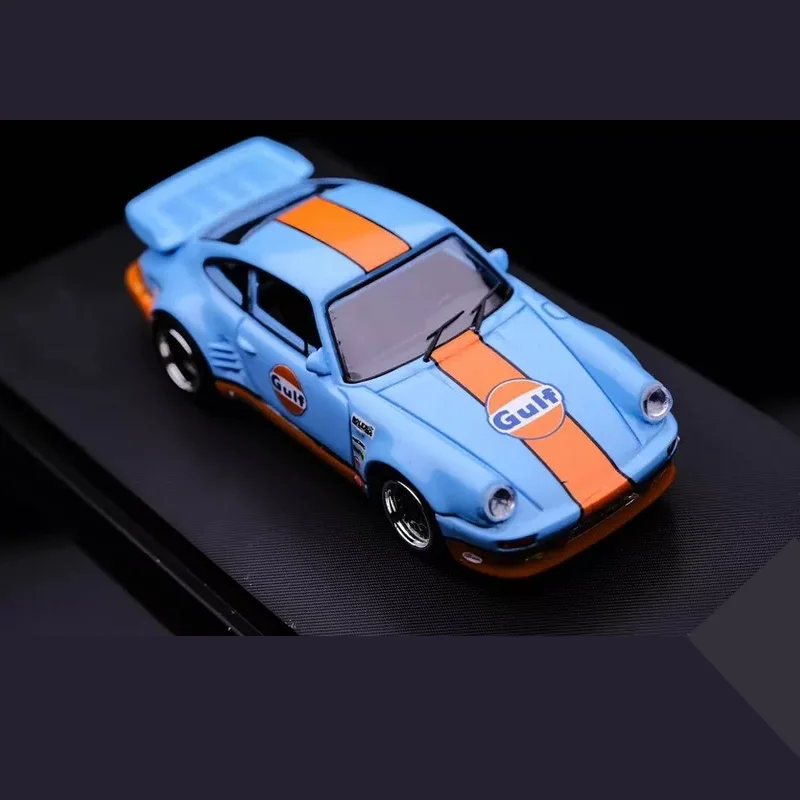 930 BLACK BIRD GULF 1:64 SCALE BY MASTER Car Collection Limited Edition Hobby Toys