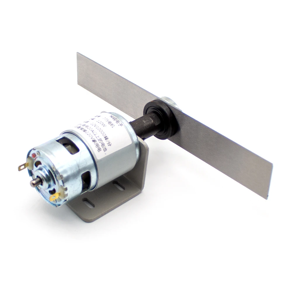 Set tosaerba fai da te DC 12V 775 Motore Lama in acciaio al manganese Strumenti per falciatura da giardino Mini tagliaerba Y